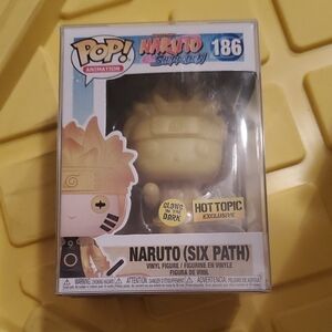 Naruto Shippuden Naruto Six Path #186 Glow In The Dark Hot Topic Exclusive Funko